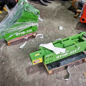 QYGB45 Top Type / Triangle Hydraulic Breaker 45 Chisel For Construction Works