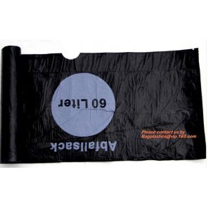 Garbage Bags Wastebasket Bin Liners New Design Easy To Tear Extra Durable