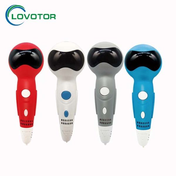 Quality best and exclusive christmas gift robot style 3d printing pens with built power and voice broadcasting for sale