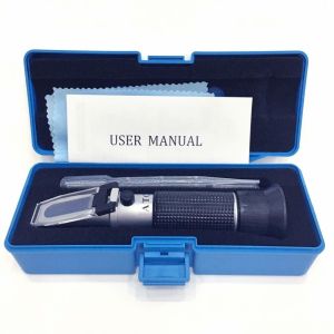 Customized Handheld Refractometer Brix 0-32% for Measuring Sugar in Juice and
