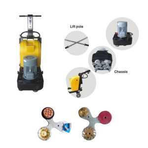 Buy cheap 11HP 380V 4 Heads Granite Floor Polisher With Inverter from wholesalers
