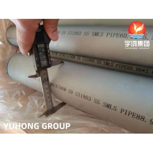 Buy cheap ASTM A790 , ASME SA790 S31803 Seamless Duplex Steel Pipes from wholesalers