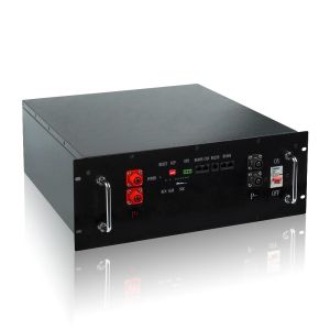 Buy cheap 48V 51.2V100Ah LiFePO4 Battery Rechargeable Li-ion Battery For Telecom UPS Backup from wholesalers