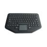 IP68 Wireless Silicone Industrial Keyboard USB / PS2 Connection With Red Backlight for sale