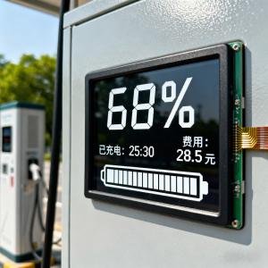 Buy cheap Charging Station LCD Segment Display with 2.7V to 5.0V Voltage VA or STN LCD Type and Negative/Positive Display Mode from wholesalers