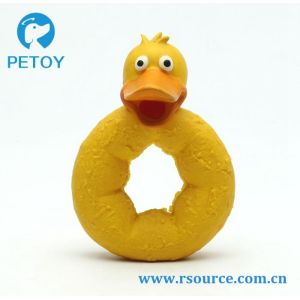 Buy cheap Lovely Latex Yellow pet duck interactive dog toy from wholesalers