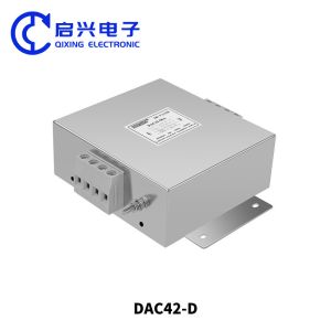 Buy cheap 380V AC Three Phase Four Wire EMI Power Supply Noise Filter 40A-80A Variable Frequency Filter from wholesalers
