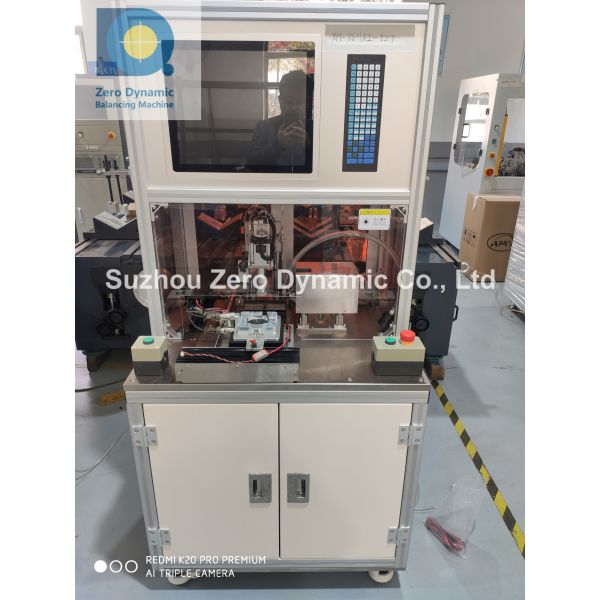 Quality DC/AC Motor Assembly Double Plane Automatic Balancing Machine Scissor and Laser Ablation Correction for sale