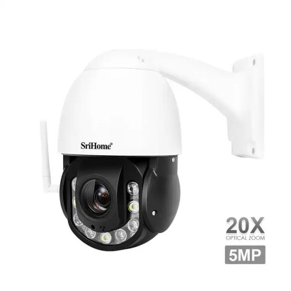 Buy cheap 5MP 20x Zoom High Speed Monitor Wireless Wifi Outdoor CCTV Security Camera System PTZ Camera from wholesalers