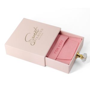 Buy cheap Custom Printed Pink Bracelet Satin Jewelry Box Small Brooch Gift Boxes For Packiging from wholesalers