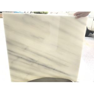 Buy cheap Grey Veins Marble Backlit Pure White Jade Onyx Stone from wholesalers