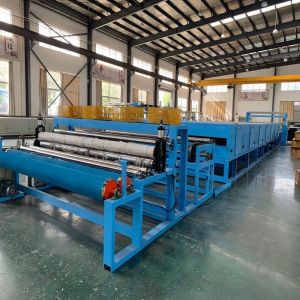 Buy cheap Customized GAOQI Powder Dot Transfer Double Dot Coating Machine Interlining for Carpet from wholesalers
