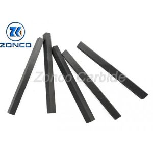 Buy cheap Polished Smooth Cutting Tungsten Carbide Bar Stock With High Hardness from wholesalers