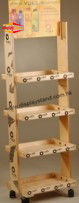 Buy cheap MDF display stand with shelves manufacture product