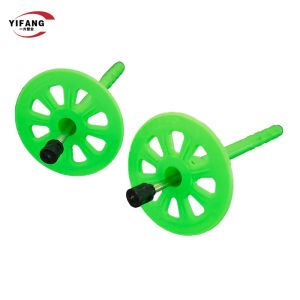 Buy cheap Weather Resistant Pure White Round Screw Insulation Fixings from wholesalers