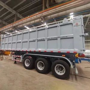 CIMC tri axles ABS Anti-Lock Braking System Leaf Spring Suspension Skeleton Semi