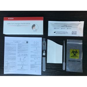 Buy cheap SARS-CoV-2 COVID 19 Rapid RTK Ag Saliva Test Kit Malaysai MDA Approved from wholesalers