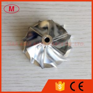 Buy cheap TD04HL 18T 45.01/56.02mm 6+6 blades 49189-43800 Turbocharger milling/aluminum 2618/billet compressor wheel from wholesalers