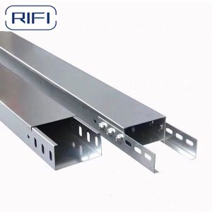 Buy cheap 6 Meter Length Electrical Channel Cable Tray Fire Resistance Cable Trunking For Commercial from wholesalers