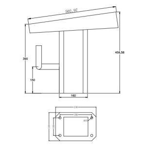 Buy cheap 1 Step 500mm Swimming Pool Starting Block from wholesalers