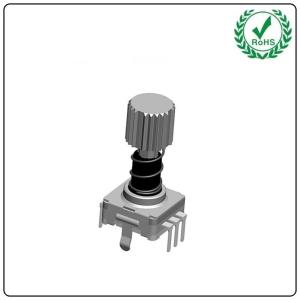 Buy cheap rotary encoder with self-locking spring button switch 11mm rotary encoder arduino ec-11 from wholesalers