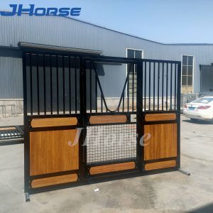 Buy cheap Powder Coated Portable Horse Stall Fronts With Sliding Door from wholesalers