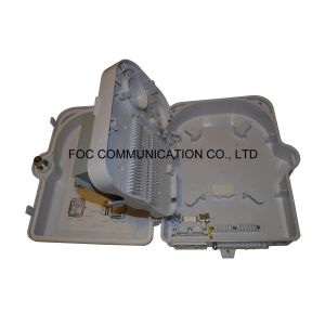 Fiber Terminal Box 24 Core Flame Retardant Pre-loaded PLC 1:16 Cassette Type