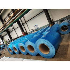 Buy cheap Blue AFP Anti Finger Print Galvalume Steel Coil from wholesalers