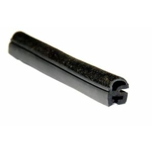 Buy cheap Low frictionExtruded Rubber Seal with Flocking + Glassfiber Material from wholesalers