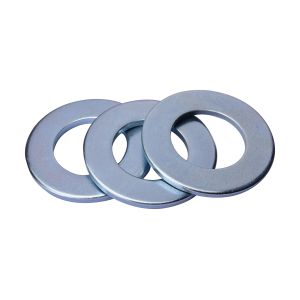 Buy cheap Metric Hardware Round Flat Washers Custom Bright Surface Strudy from wholesalers