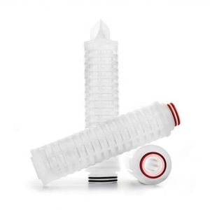 Buy cheap 10 20 30 40 Length Micron High Density Efficiency Pleated Water Filter Cartridge from wholesalers