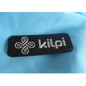 High Frequency Custom Screen Printing Patches , Reflective Silk Screen Labels