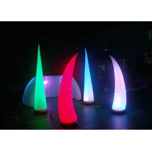 Buy cheap Party Stage Decoration Inflatable Cone with LED Lighting from wholesalers