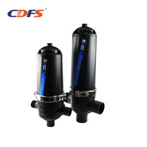 Buy cheap Nylon T Type 3 Inch Auto Back Flushing Disc Filter 20 / 50 / 100 / 130 Micron from wholesalers