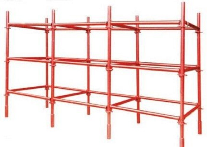 Buy cheap High Stiffness Metal Scaffolding , Cuplock Scaffolding For Slab from wholesalers