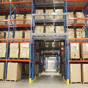 Heavy Duty Selective Pallet Racking System With Durability 500-5000kg Capacity