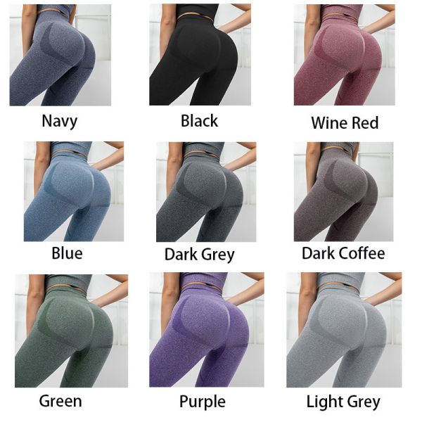 Butt Lifting Workout Seamless Workout Leggings Gym High Waisted