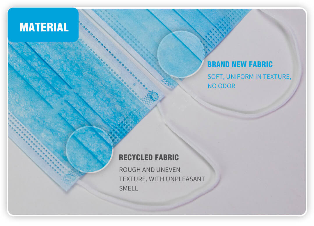 Professional factory direct sales EN14683 medical disposable face mask ASTM F2100 level3 3ply surgical face mask