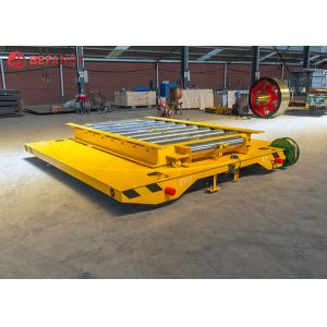 Buy cheap Heavy Load AC Motor Roller Transfer Trolley With Track from wholesalers