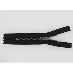 Buy cheap H65 Metal Brass Nomex Aramid Fire Retardant Zippers Heat Resistance For Uniforms from wholesalers