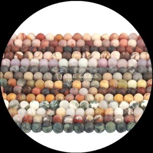 Origin Natural Gemstone Beads 8mm Round Strands for DIY Jewelry Projects