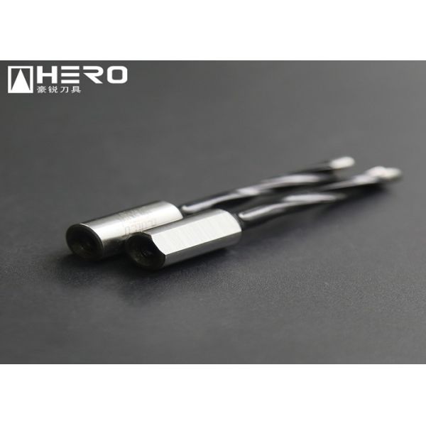 Quality Wood Drilling Hss Brad Point Drill Bits Straight Shank Fully Length Heat Treated for sale