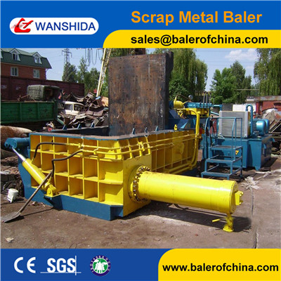 Buy cheap Wanshida CE Certification Hydraulic Scrap Steel Baling Machine from wholesalers