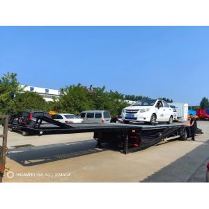 Single Axle Car/SUV Carrier Transport Semi-Trailer for Customized Vehicle