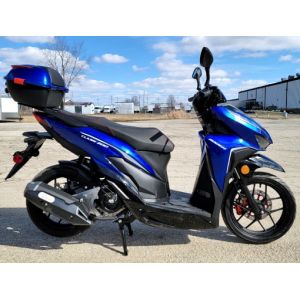 4 Stroke Efi 200cc Gas Moped Scooter For Adults With Led Lights