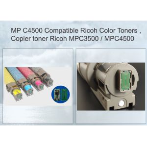 Buy cheap MPC4500 Copier Ricoh Toner Cartridge For Aficio MPC3500 4 Sets from wholesalers