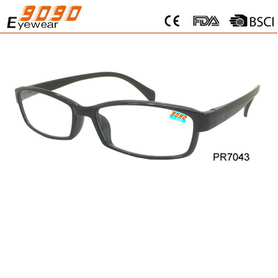 Quality 2017 new design reading glasses ,made of PC frame,suitable for women and men for sale
