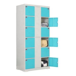China ISO18001 Supermarket Powder Coating Smart Electronic Locker on sale