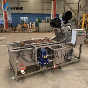 Buy cheap 5000kg/h Fruit And Vegetable Processing Line , Water Bubble Cleaning Machine 5000kg/h from wholesalers