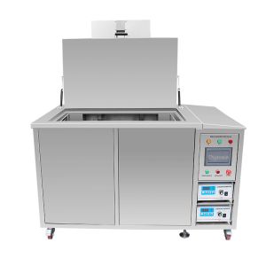 Buy cheap 360L Engine Parts PLC Automatic Ultrasonic Cleaner With Filtration And Lift System from wholesalers